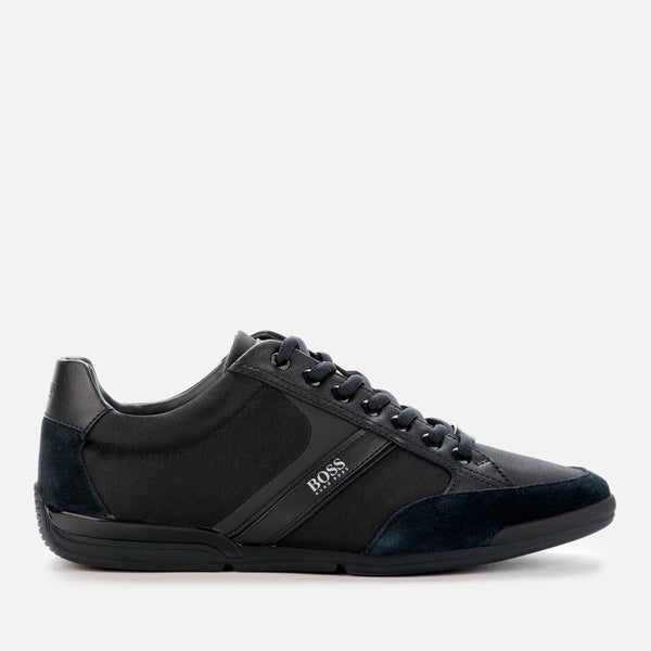 BOSS Men's Saturn Low Profile Trainers - Navy