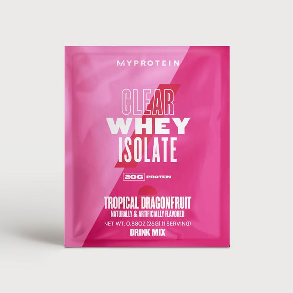 Clear Whey Isolate (Sample) - 0.88Oz - Tropical Dragonfruit
