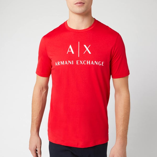 Armani Exchange Men's Classic Logo T-Shirt - Absolute Red