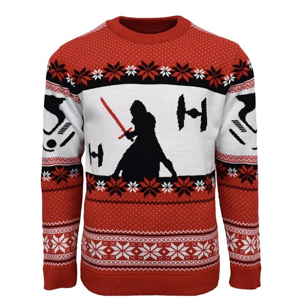 Star Wars Kylo Ren Knitted Christmas Jumper