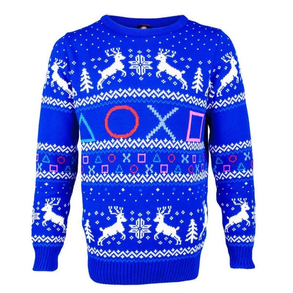 PlayStation Official Symbols Knitted Christmas Jumper