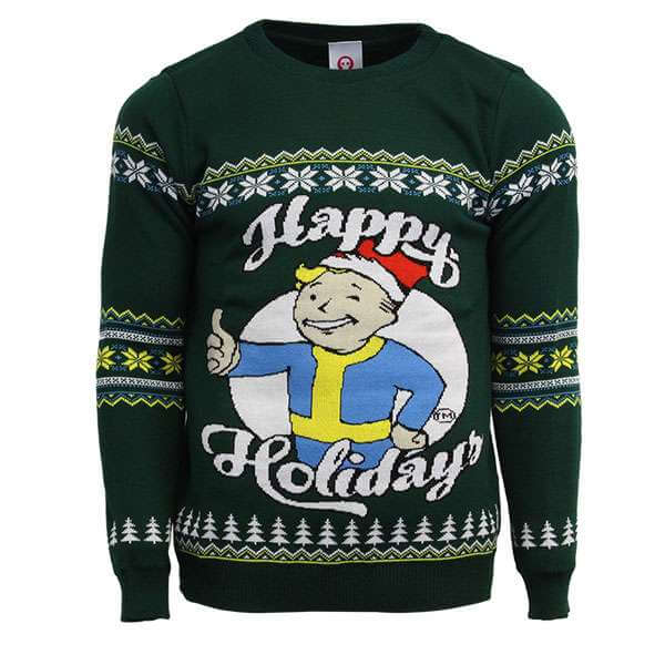 Fallout Happy Holidays Knitted Christmas Jumper