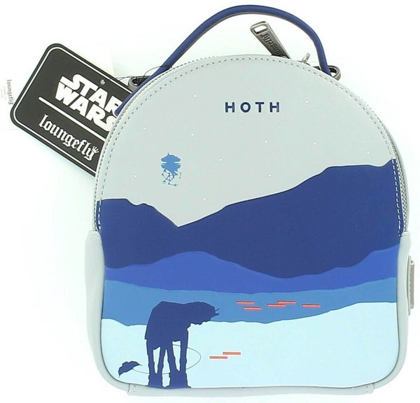 Loungefly Star Wars Mini-Rucksack aus Kunstleder mit abnehmbarer Tasche
