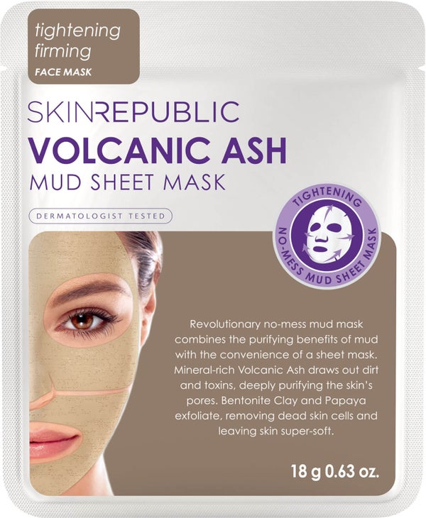 Skin Republic Volcanic Ash Mud Face Sheet Mask 18g