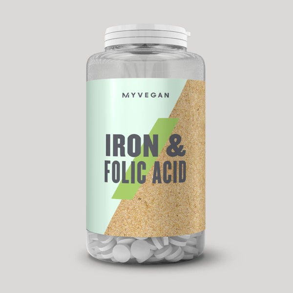 Myvegan Iron & Folic Acid Tablets
