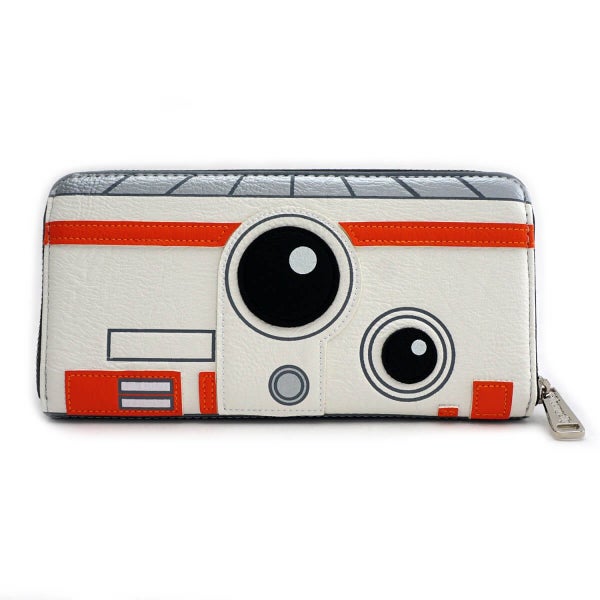 Loungefly Star Wars R2D2 BB8 Double Sided Zip Around Wallet