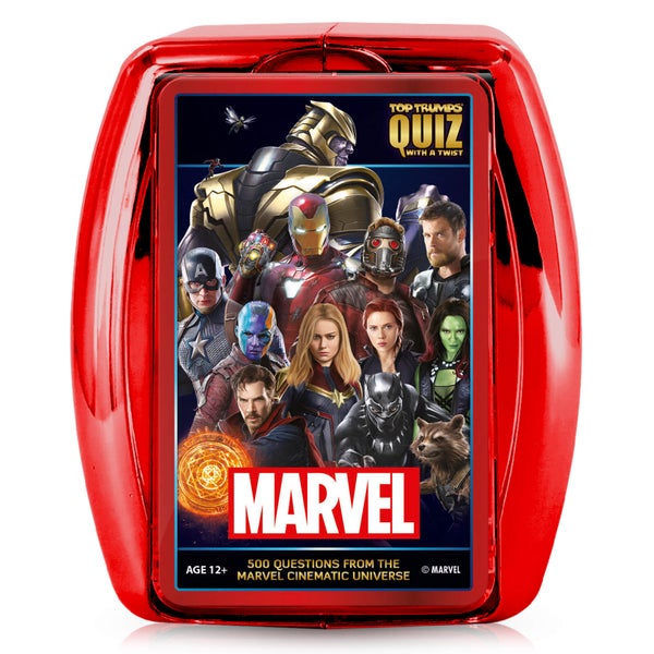 Top Trumps Quiz Game - Marvel Cinematic Universe Edition