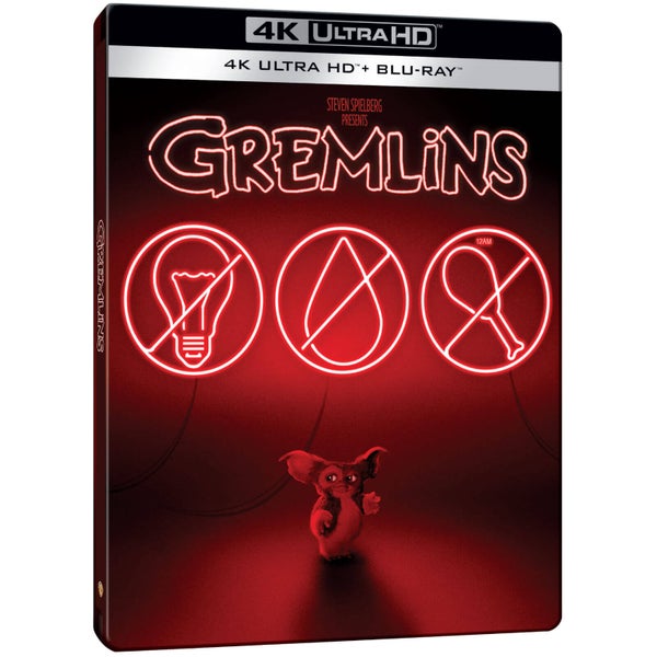 Gremlins - 4K Ultra HD (Includes 2D Blu-ray) Zavvi Exclusive Steelbook