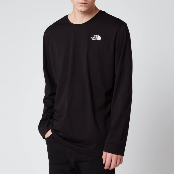 The North Face Men's Long Sleeve Simple Dome T-Shirt - TNF Black