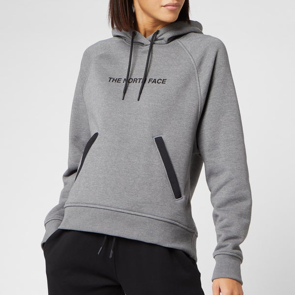 The North Face Women's NSE Graphic Pull Over Hoody - TNF Medium Grey Heaher