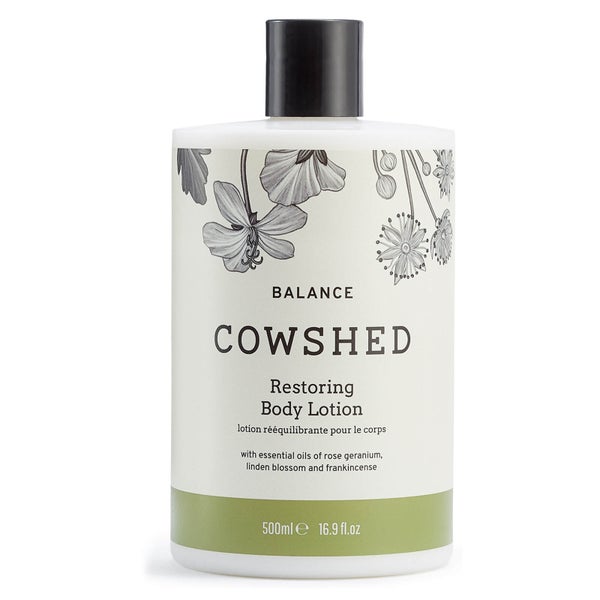 Cowshed BALANCE Restoring Body Lotion 500ml (Worth $49)