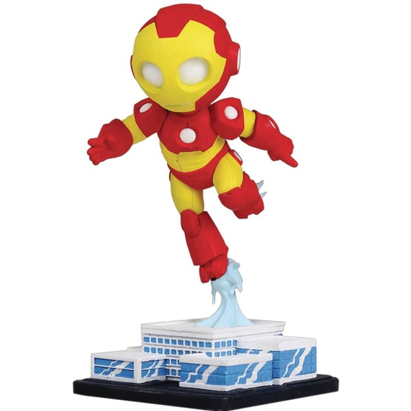 Gentle Giant Marvel Animated Mini-Heroes Iron Man PVC Statue - 7cm