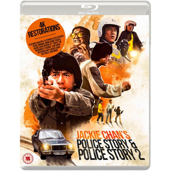 Jackie Chan's Police Story & Police Story 2 - 2-Disk Blu-Ray