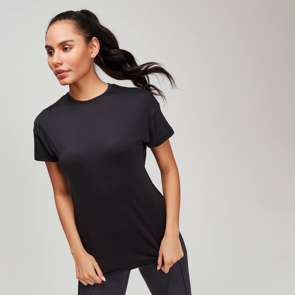 MP Women's Textured Training T-Shirt - Black