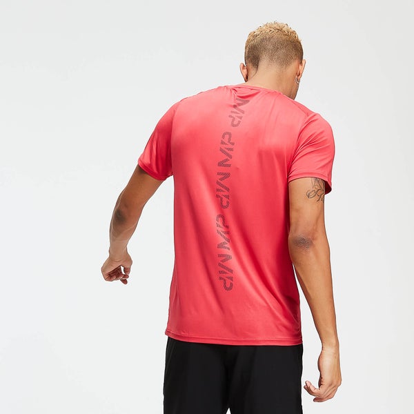 T-Shirt sportiva - Rosso slavato