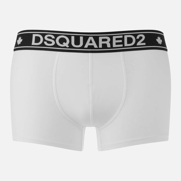Dsquared2 Men's Single Trunk Boxers - White