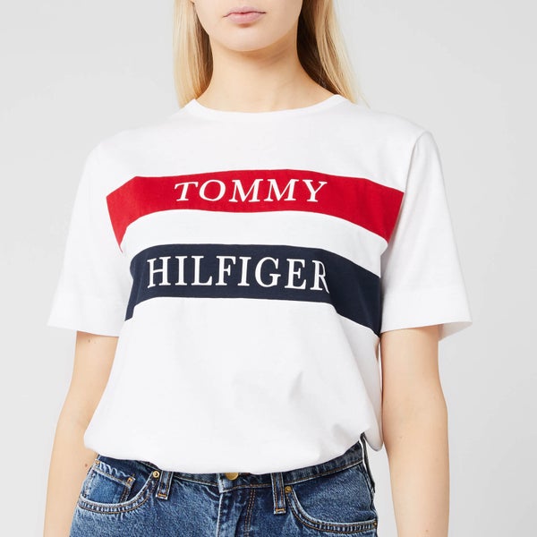 Tommy Hilfiger Women's Lula Crewneck T-Shirt - Bright White