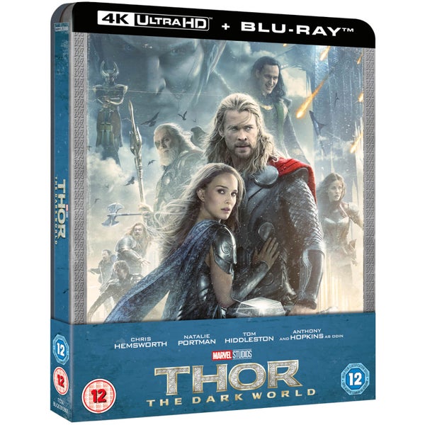 Thor: The Dark World – 4K Ultra HD Zavvi UK Exclusive Steelbook (Includes 2D Blu-Ray)
