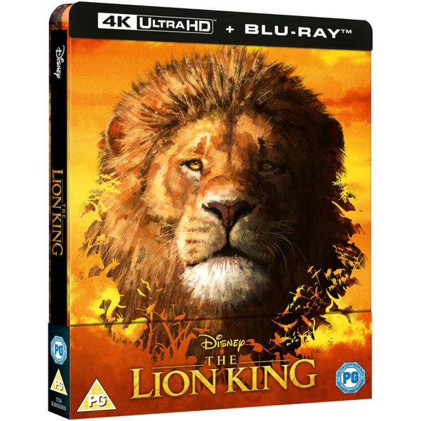 The Lion King (Live Action) - Zavvi UK Exclusive 4K Ultra HD Steelbook (Includes Blu-ray)