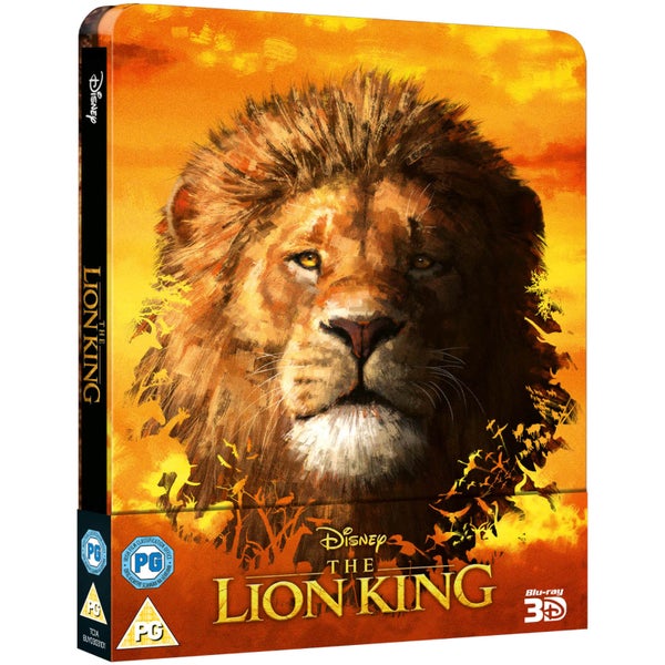 The Lion King (Live Action) - Zavvi Exclusive 3D Steelbook (Includes Blu-Ray)