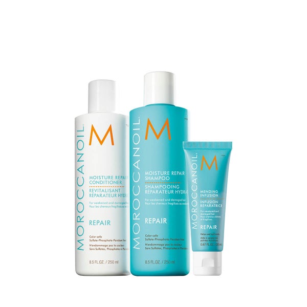 Moroccanoil Exclusive Repair Bundle with Free Mending Infusion (Worth AED210)
