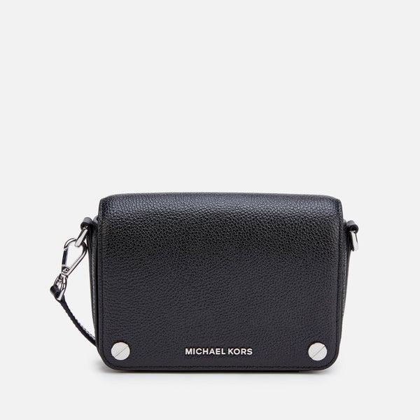 MICHAEL MICHAEL KORS Women's Jet Set Small Full Flap Cross Body Bag - Black