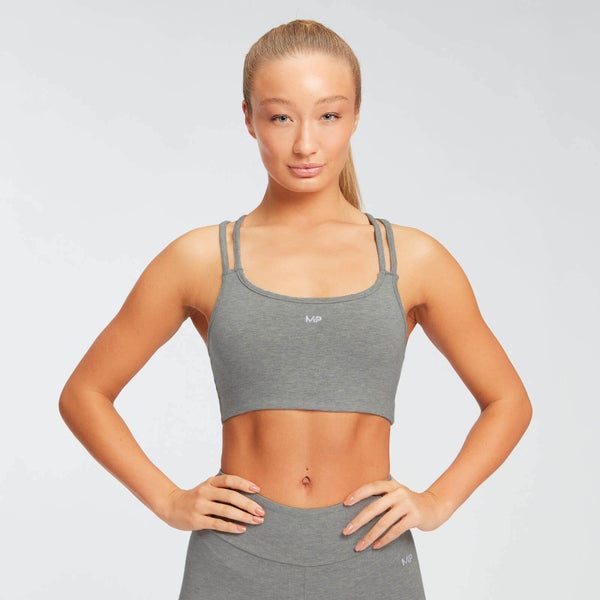 MP Women's Rest Day Sports Bra - Grey Marl