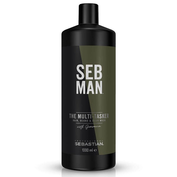 SEB MAN The Multi-Tasker Hair Beard and Body Wash 1000ml