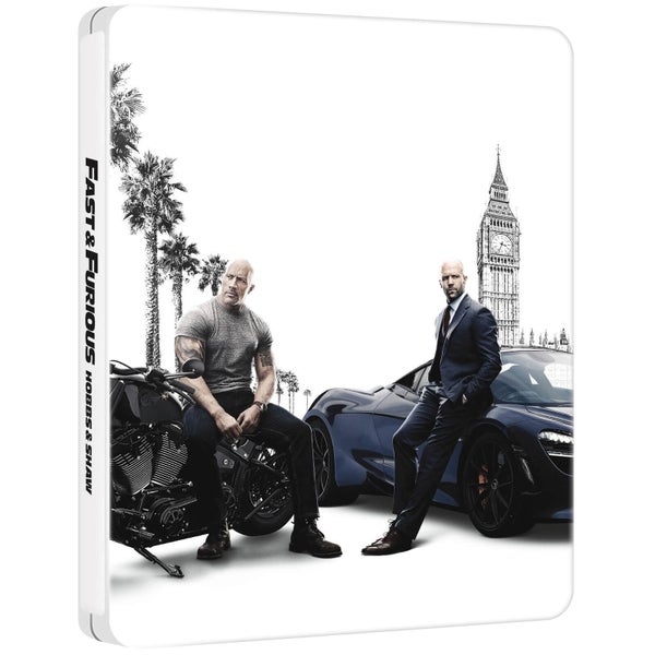 Fast & Furious Presents: Hobbs & Shaw – Limited Edition 4K Steelbook (Includes 2D Blu-ray)