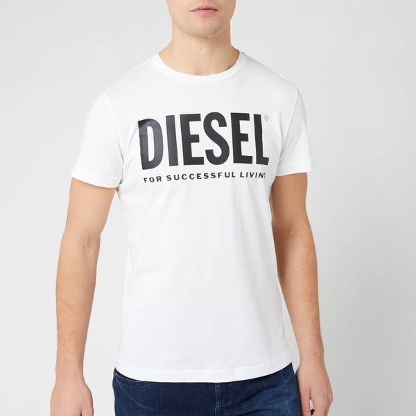 Diesel Men's Diego Logo T-Shirt - Bright White