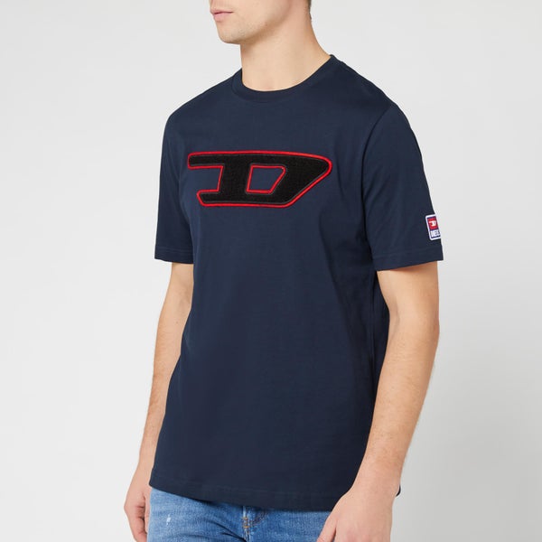 Diesel Men's Division Just D T-Shirt - Navy