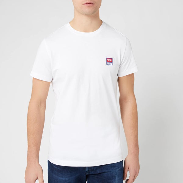 Diesel Men's Diego Small Badge T-Shirt - White