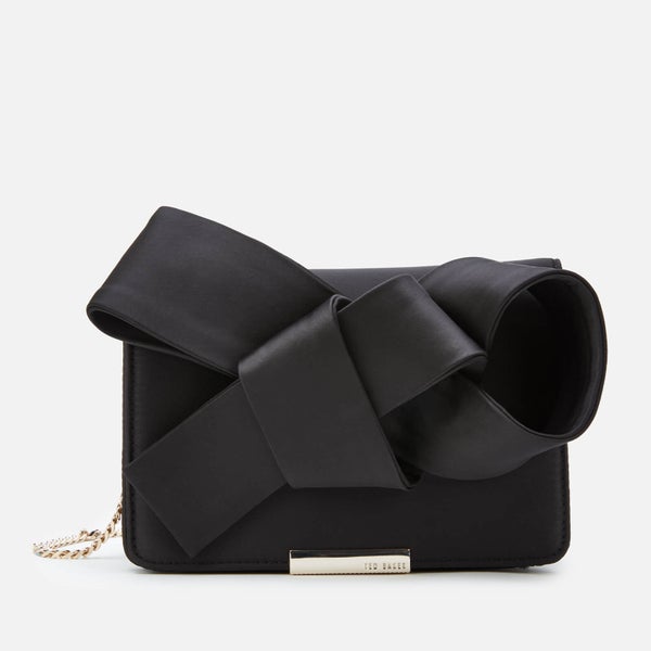 Ted Baker Women's Janyce Twisted Bow Evening Bag - Black