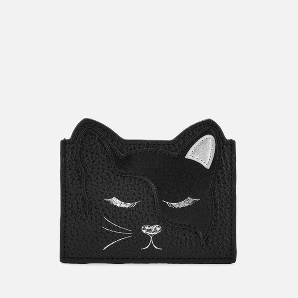 Ted Baker Women's Ellsi Applique Cat Card Holder - Black