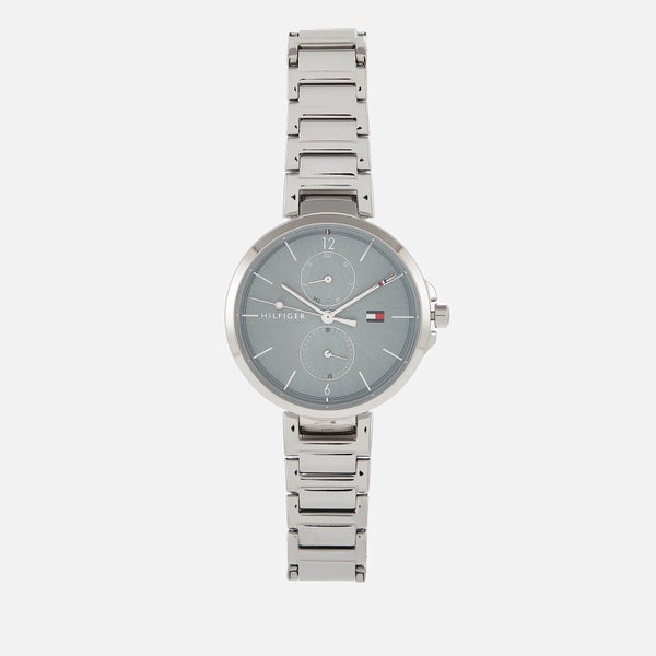 Tommy Hilfiger Women's Angela Metal Strap Watch - Silver