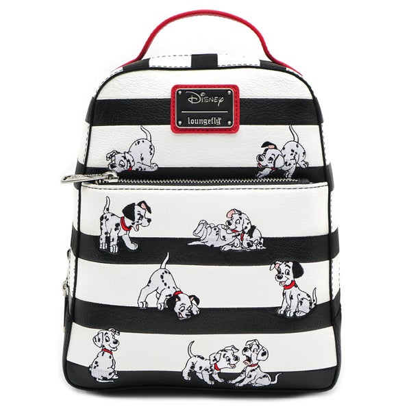 Loungefly Disney 101 Dalmatians Striped Mini Backpack