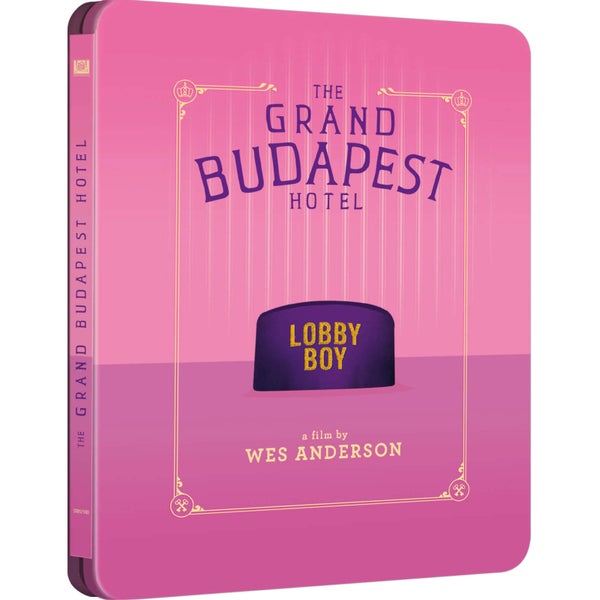The Grand Budapest Hotel - Zavvi UK Exclusive Steelbook