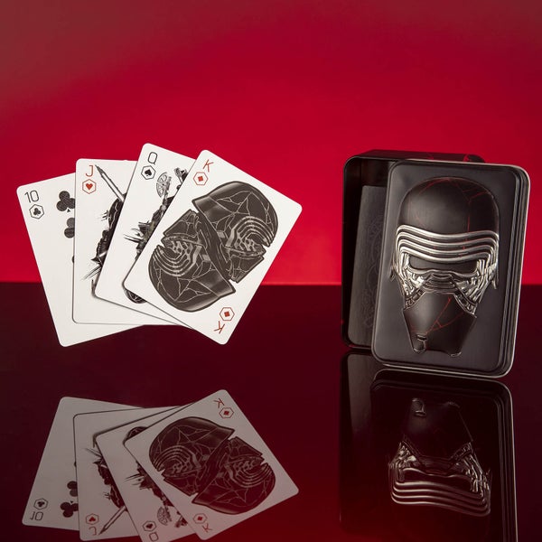Star Wars Episode 9 Spielkarten in geprägter Dose