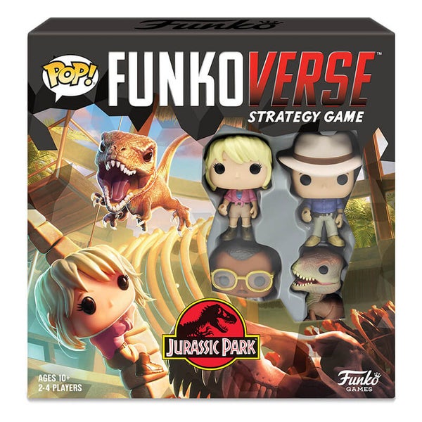 Funkoverse Jurassic Park Strategy Game
