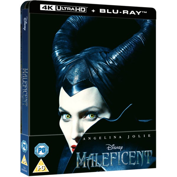 Maleficent – 4K Ultra HD Zavvi Exclusive Steelbook (Includes 2D Blu-ray)