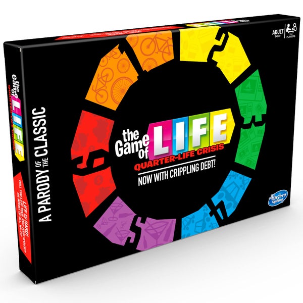 Hasbro The Game of Life Board Game - Quarter Life Crisis