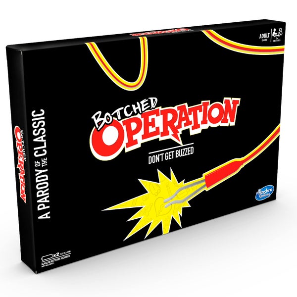 Hasbro Botched Operation Board Game