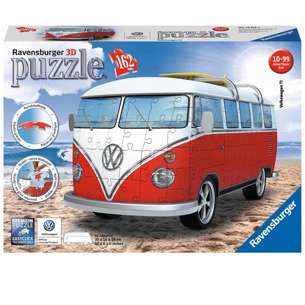 Ravensburger VW T1 Camper Van 3D-Puzzle (162 Teile)