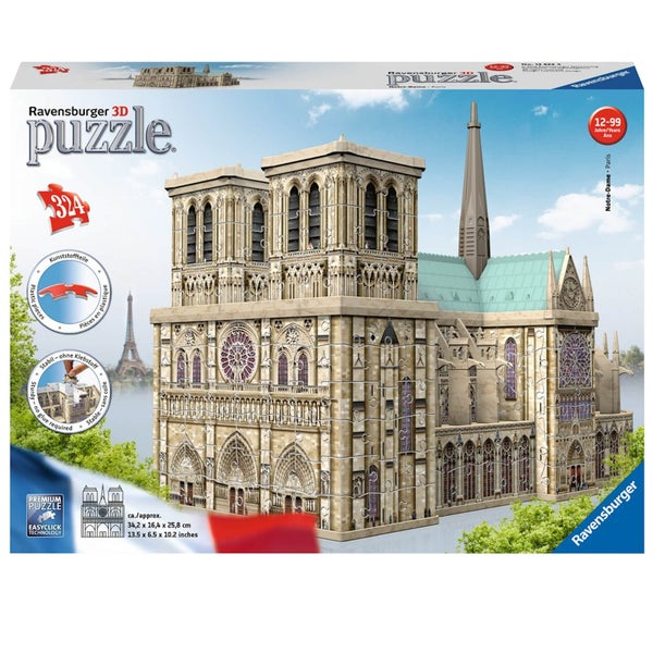 Ravensburger Notre Dame 3D Jigsaw Puzzle (324 Pieces)