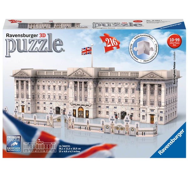 Ravensburger Buckingham Palace 3D Jigsaw Puzzle (216 Pieces)