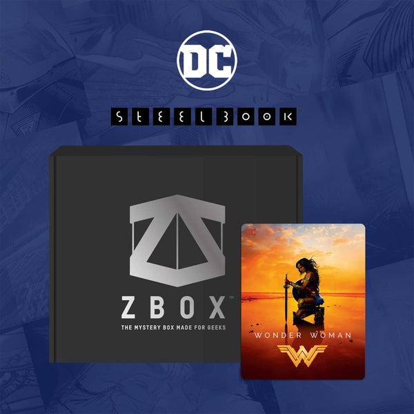 Zavvi Exclusive Wonder Woman - 4K Ultra HD Zavvi Exclusive Steelbook With (Includes 2D Blu-ray) x ZBOX