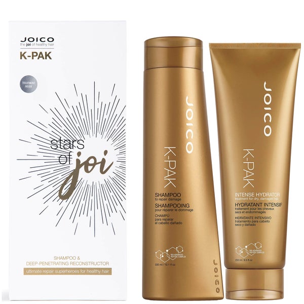 Joico Stars of Joi K-Pak Shampoo 300ml and Intense Hydrator Treatment 250ml (48800원 이상의 가치)