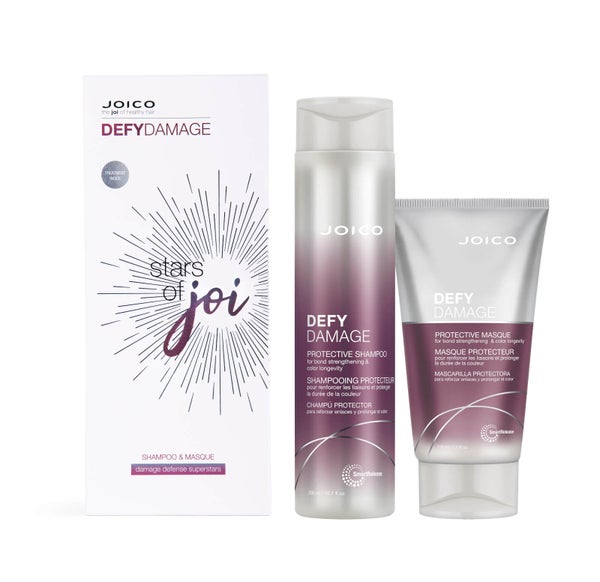 Joico Stars of Joi Defy Damage Shampoo 300ml and Masque Treatment 150ml (55500원 이상의 가치)
