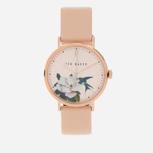 Ted Baker Women's Phylipa Flower Watch - Pink