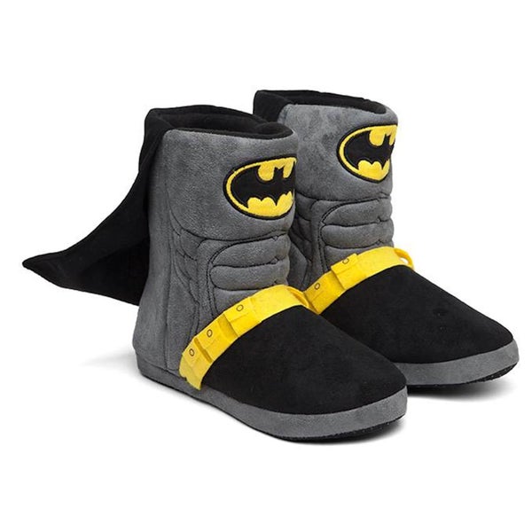DC Comics Batman Caped Uniform Slippers